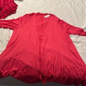 Lane Bryant open cardigan/overpiece